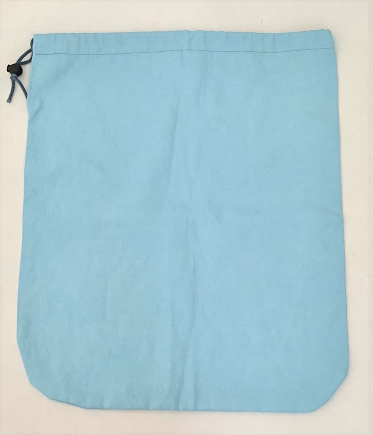 Lystyrkisblå stofpose til affaldsstativ Flower. En del af køkken affaldssorteringssystem  kontor eller hjemmet