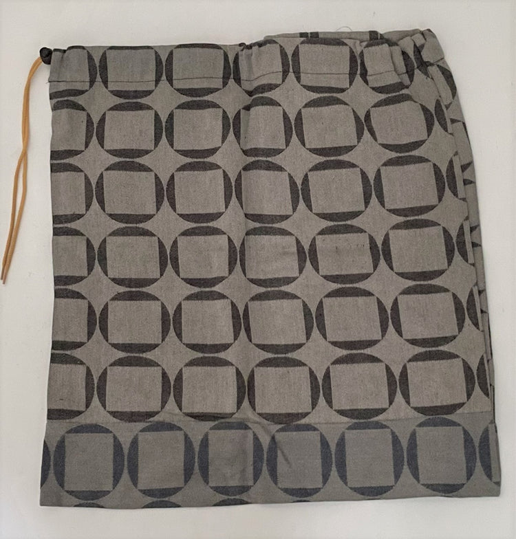 Mosgrøn stofpose til affaldsstativ Flower. En del  af køkken affaldssorteringssystem til kontor eller hjemmet